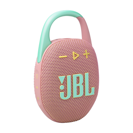 JBL CLIP 5 Ultra-Portable Bluetooth Speaker (Pink)