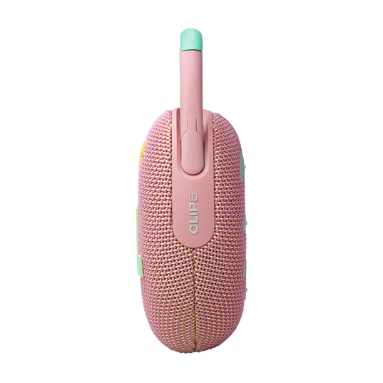 Clip JBL 5 haut-parleur Bluetooth ultra-portable (rose)