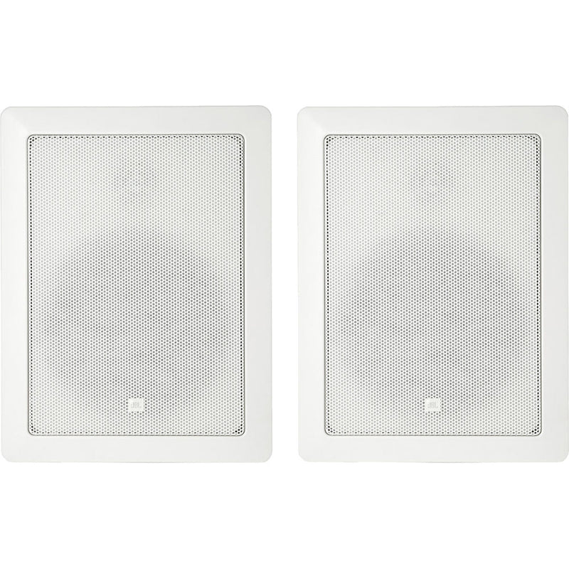 JBL CONTROL-126W In-Wall 8-Ohm Installation Speakers (Pair, White) - 6.5"