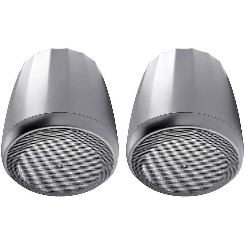 JBL C67P/T-WH Satellite Pendant Speaker (Pair, White) - 6.5"