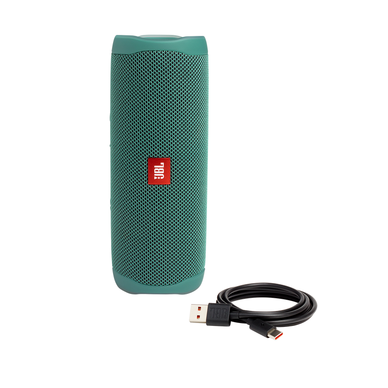 JBL FLIP 5 ECO Waterproof Bluetooth Speaker (Green)