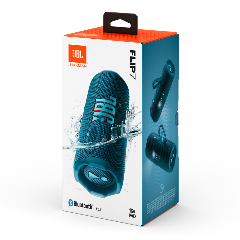 JBL FLIP 7 Portable Waterproof And Drop-Proof Speaker (Blue)