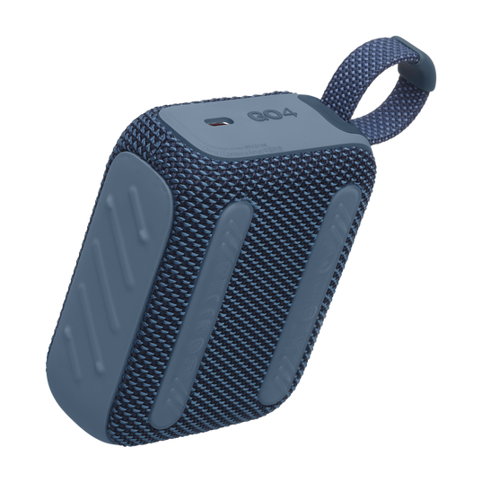 JBL GO 4 Ultra-Portable Bluetooth Speaker (Blue)
