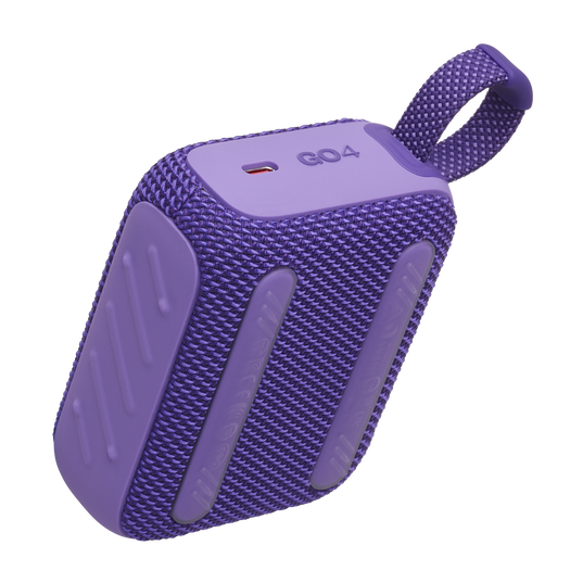 JBL GO 4 Ultra-Portable Bluetooth Speaker (Purple)