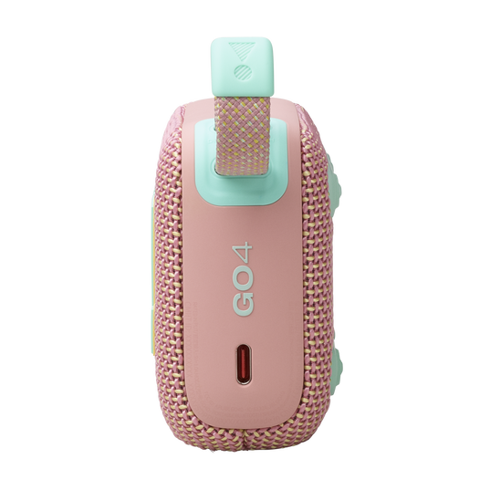 JBL GO 4 Ultra-Portable Bluetooth Speaker (Pink)