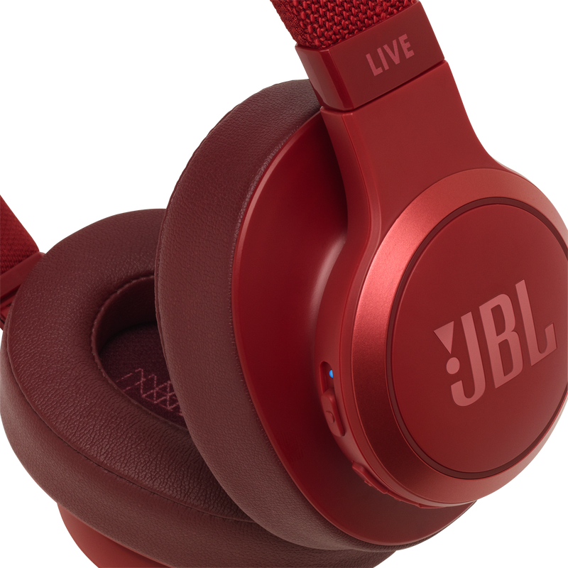 JBL LIVE 500BT Wireless Over-Ear Headphones (Red) (DEMO)