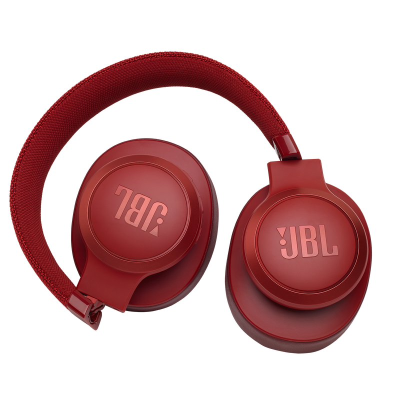 JBL LIVE 500BT Wireless Over-Ear Headphones (Red) (DEMO)