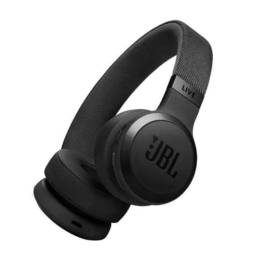 JBL LIVE 670NC Noise-Cancelling On-Ear Wireless Headphones (Black)