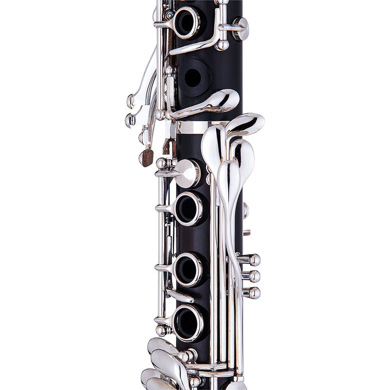 Jupiter JCL1100SQ Performance Level Select Grenadilla Wood Clarinet - Bb