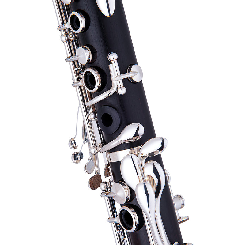 Jupiter JCL1100SQ Performance Level Select Grenadilla Wood Clarinet - Bb