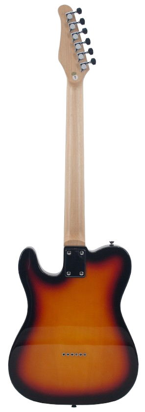 Jay Turser JT-110 Tele Style Electric Guitar (Tobacco Sunburst)