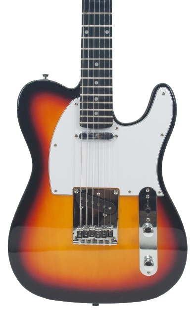 Jay Turser JT-110 Tele Style Electric Guitar (Tobacco Sunburst)