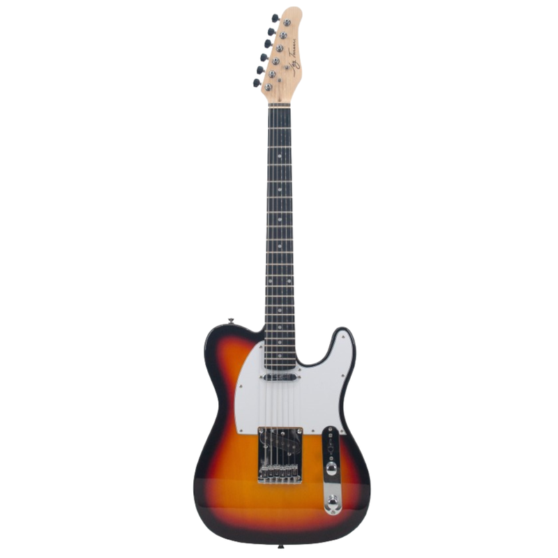 Jay Turser JT-110 Tele Style Electric Guitar (Tobacco Sunburst)