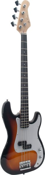 Jay Turser JTB-410 P-Style Electric Bass Electric (Tobacco Sunburst)