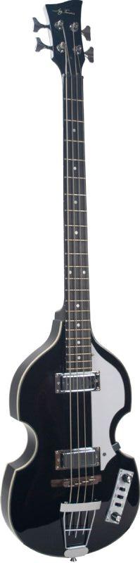 Jay Turser JTB-510-BK Electric Violin Bass Guitar (Black)