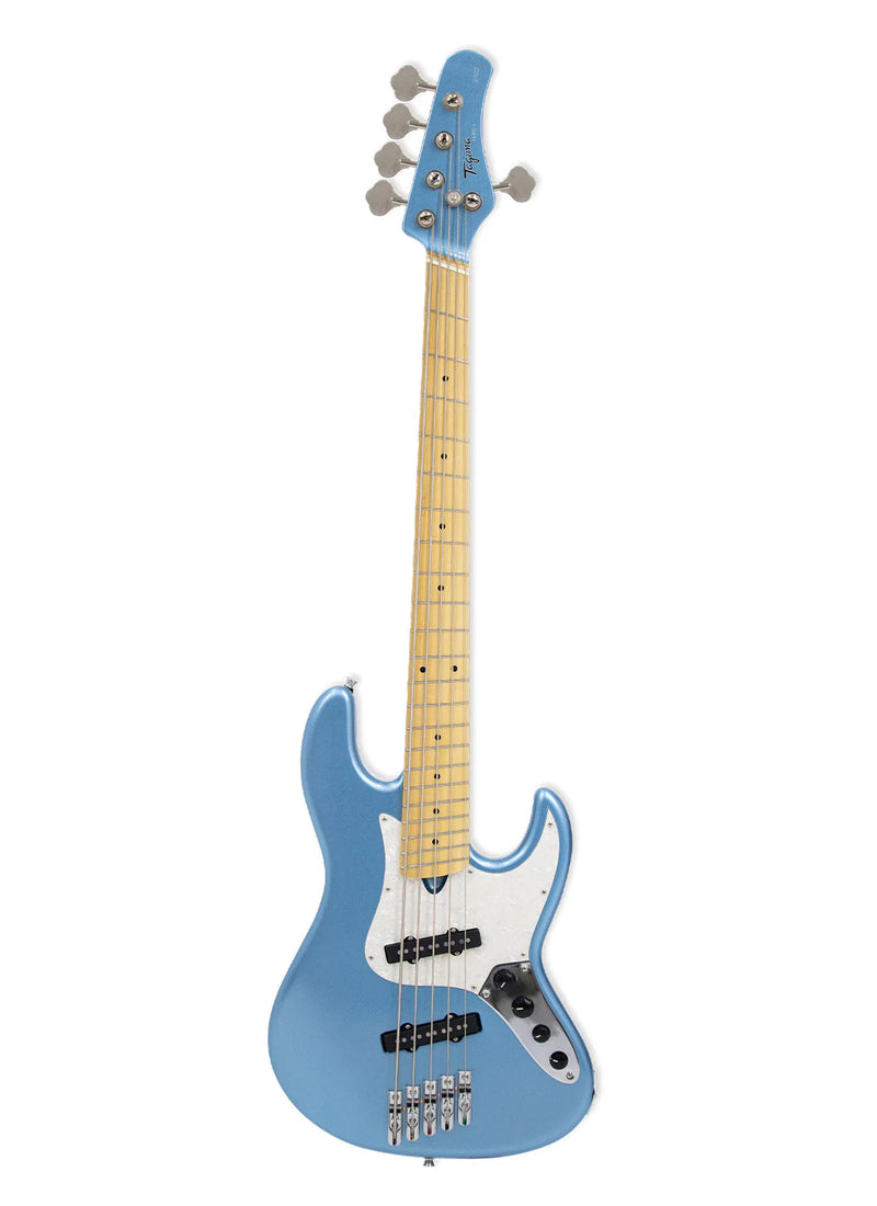 Tagima JANG-5 Brazil Made Electric 5-String Bass Guitar (Lake Placid Blue)