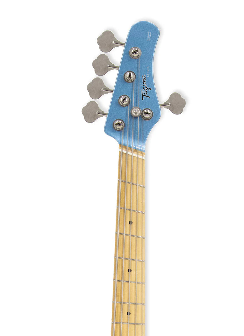 Tagima JANG-5 Brazil Made Electric 5-String Bass Guitar (Lake Placid Blue)