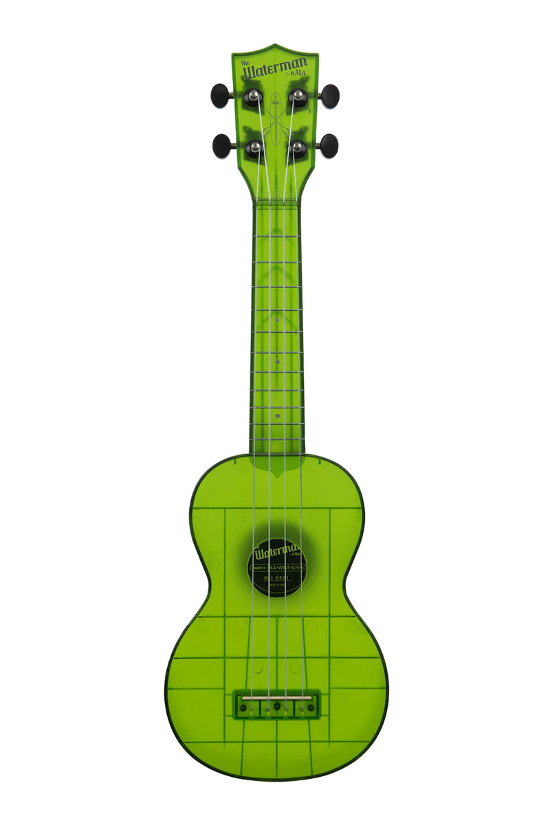 Kala KA-WMT-GN-S Transparent Soprano Waterman (Jade Green)