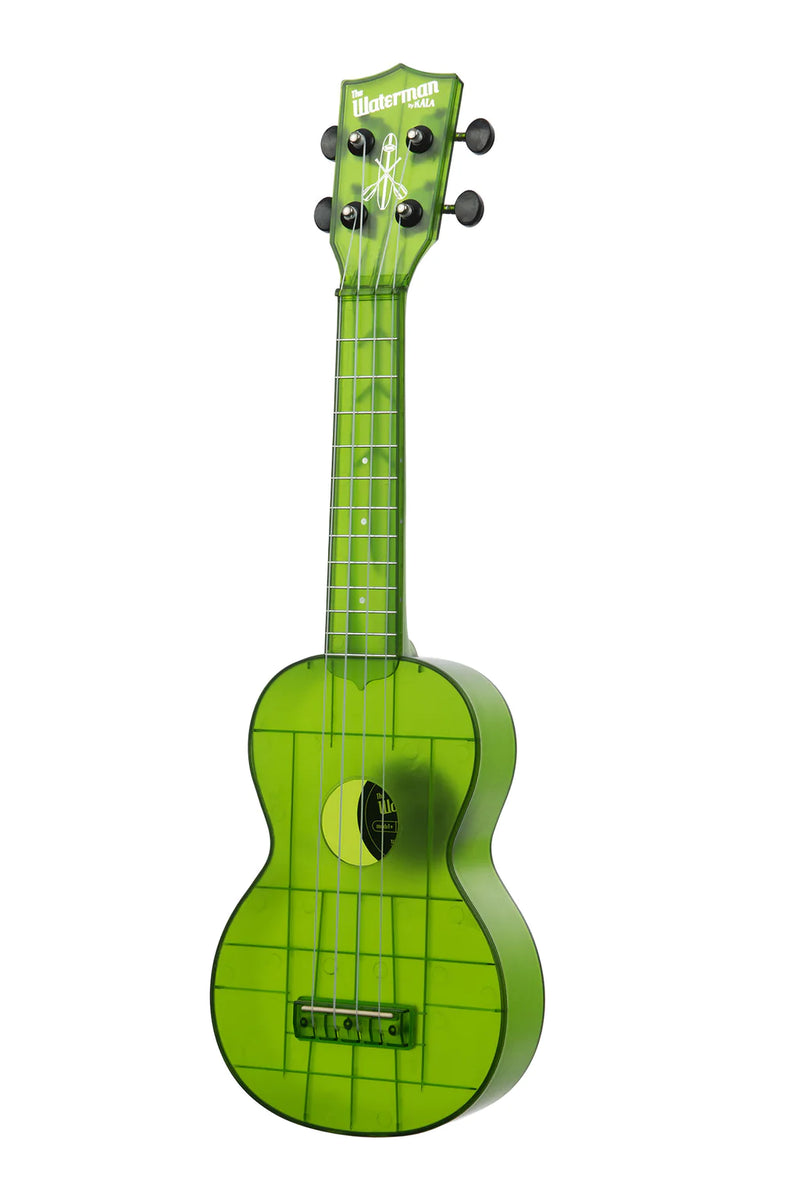 Kala KA-WMT-GN-S Transparent Soprano Waterman (Jade Green)