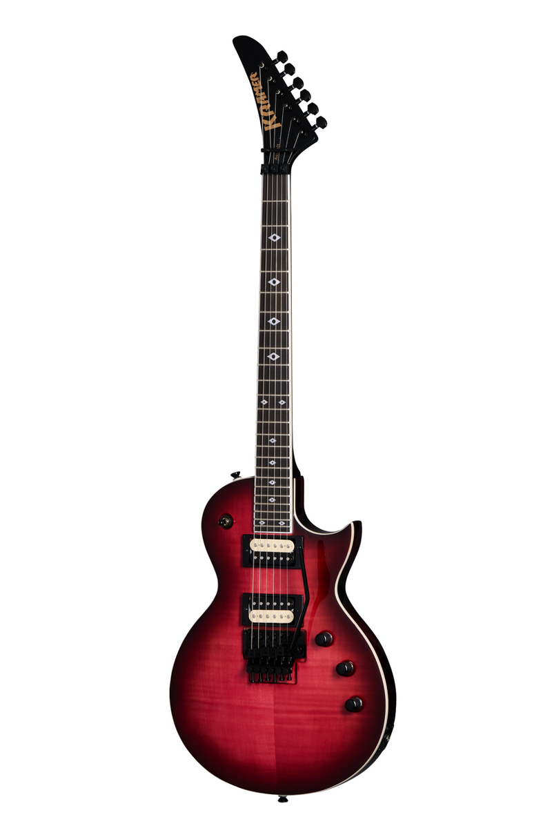 Kramer Kasfmgpbf Assault figuré de guitare électrique (périmètre magenta)