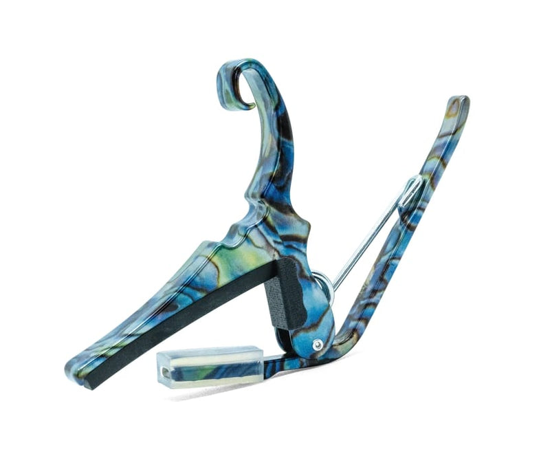 Kyser KG6ABA Quick Change Capo for Acoustic Guitar (Abalone)