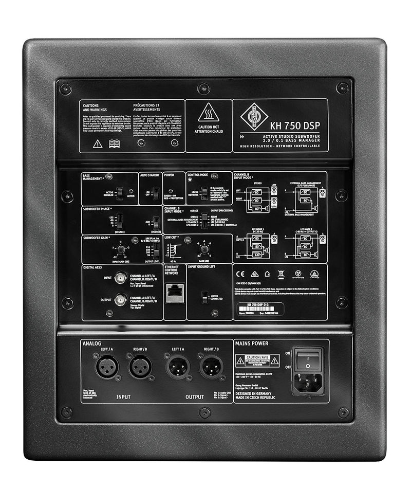 Neumann KH 150 Monitor de studio bi-amplifié à base de DSP - 6,5 "(noir) + Neumann KH 750 DSP Studio Subwoofer (Single) + Neumann MA 1 Alignement Alignement Microphone (bundle)