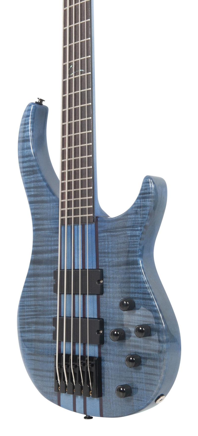 Peavey CIRRUS 5 String Electric Bass Guitar (Transparent Blue)