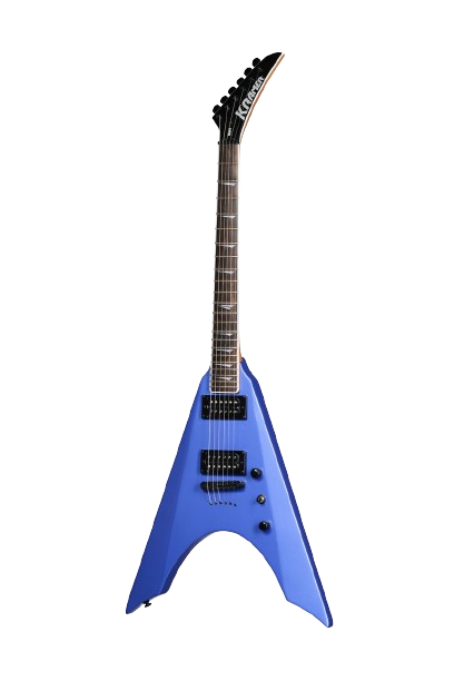 Kramer KNVPRBMBH NITE-V Guitare électrique (Bleu royal métallisé)