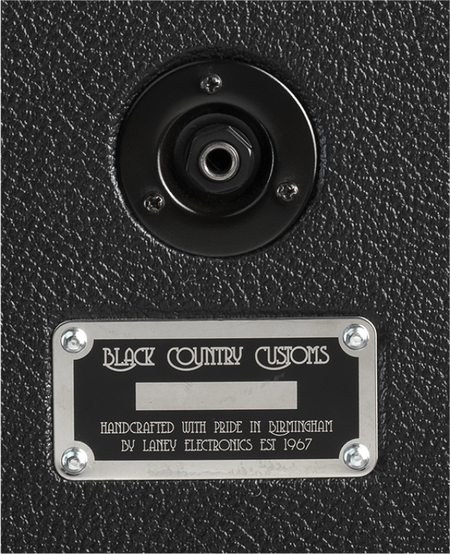 Laney LA212 Black Country Customs 50W 2x12" Enceinte Guitare Inclinée