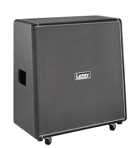 Laney LA212 Black Country Customs 50W 2x12" Slant Guitar Speaker Cabinet