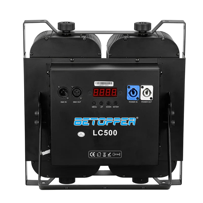 Betopper LC500 Amber/CW High CRI COB Blinder Light - 4x100w