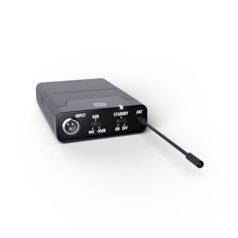 Systèmes LD ANNY® 10 BPH 2 B4.7 Système PA portable à batterie portable avec des microphones de mélangeur et de casque (incl. BodyPacks) -10 "