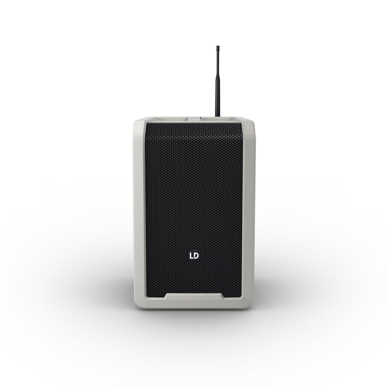 LD Systems ANNY® 8 BPH B4.7 G Portable Battery-Powered Bluetooth PA Loudspeaker (Urban Grey) - 8"