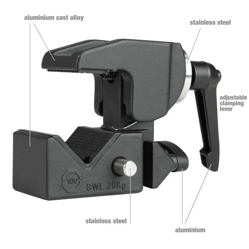 LD Systems CURV 500 TM B Truss Mount for CURV 500 Satellites (Black)