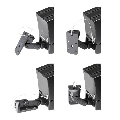 Systèmes LD Curv 500 Wm B Bracket de montage mural pour les satellites Curv 500 (noir)