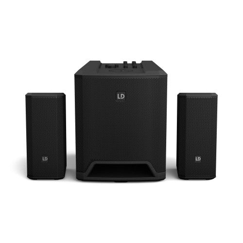 LD Systems DAVE 10 G4X Compact 2.1 Powered Sound System - 350w