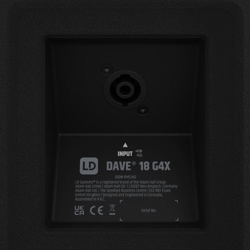 LD Systems DAVE 18 G4X Système de sonorisation compact 2.1 - 1000 W
