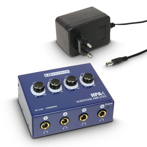 Systèmes LD Amplificateur de casque HPA4 à 4 canaux