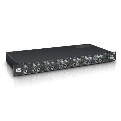LD Systems HPA 6 Headphone Amplifier 6-Channel - 19"