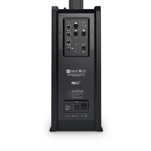 LD Systems MAUI 11 G2 Portable Column PA System w/Mixer and Bluetooth (Black)