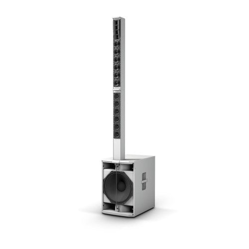 LD Systems MAUI 44 G2 Cardioid Powered Column Loudspeaker (White) (DEMO)