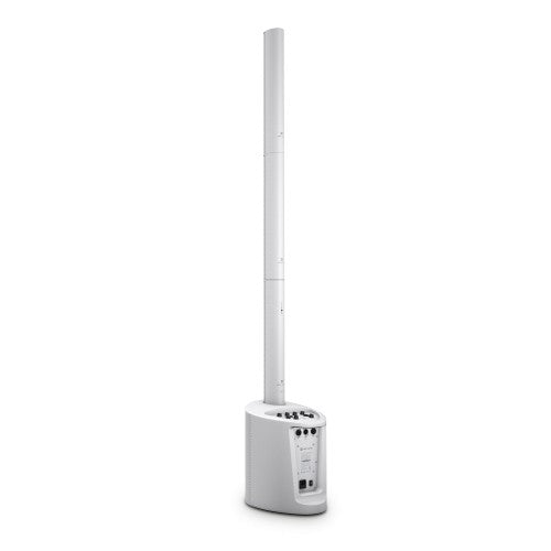 LD Systems MAUI 5 GO 100 Ultra-portable Battery-Powered Column PA System - 3200 mAh (White)