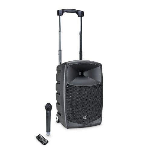 LD Systems ROADBUDDY 10 B5 Battery Powered Bluetooth Speaker w/Mixer and Wireless Microphone - 10"
