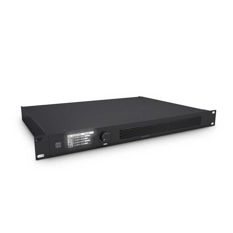 LD Systems LDS-CURV500IAMP 4-Channel Class D Installation Amplifier