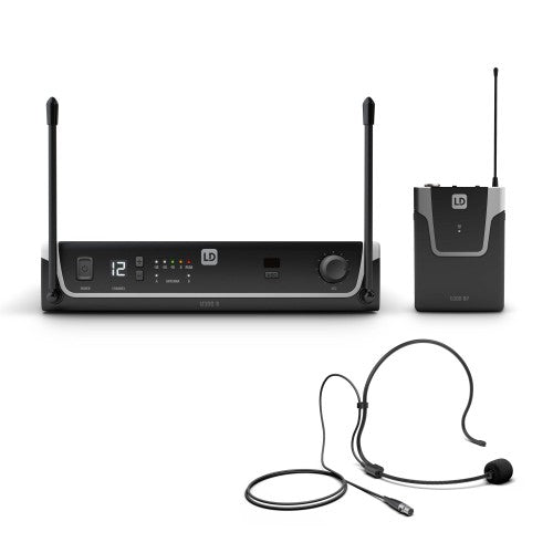 LD Systems U304.7 BPH Wireless Microphone System w/Bodypack and Headset (470-490 MHz)