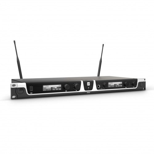 LD Systems U500 Series Wireless Microphone System with 2 Bodypack and 2 Headset