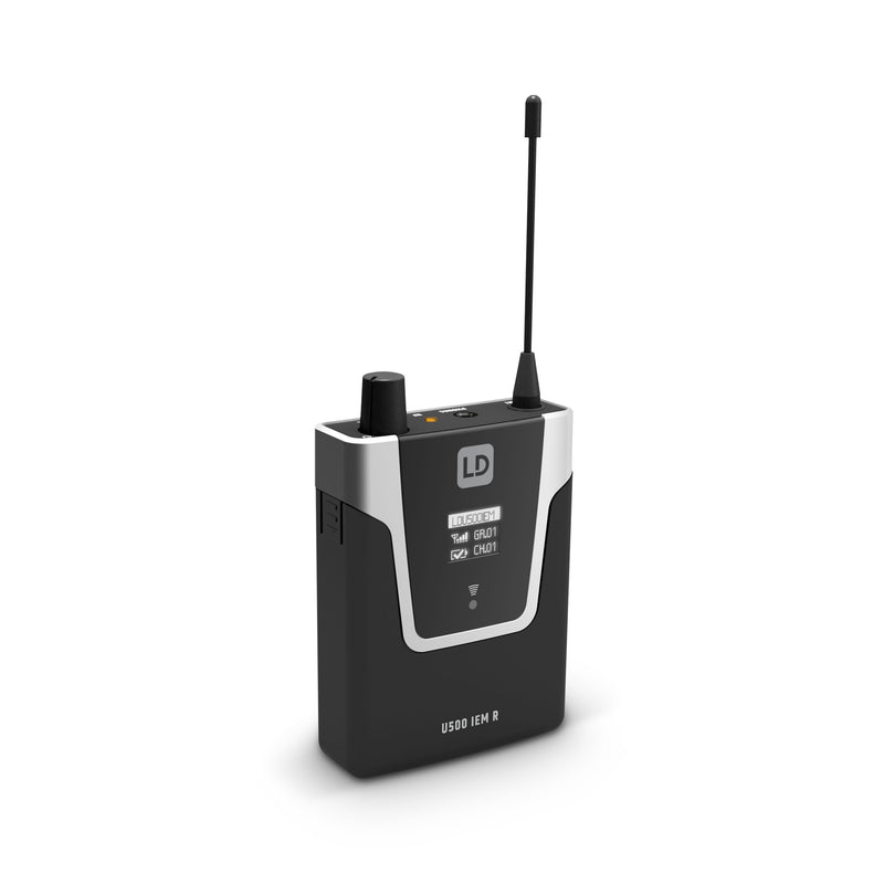 LD Systems U500 IEM In-Ear Monitoring System with Bodypack