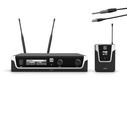 LD Systems U505 BPG Wireless Microphone System w/Bodypack and Guitar Cable (584–608 MHz)