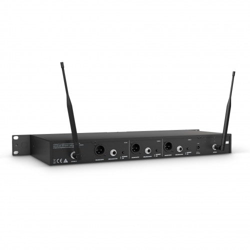 LD Systems U505 BPH 2 Wireless Microphone System w/2x Bodypack and 2x Headset (584-608 MHz)