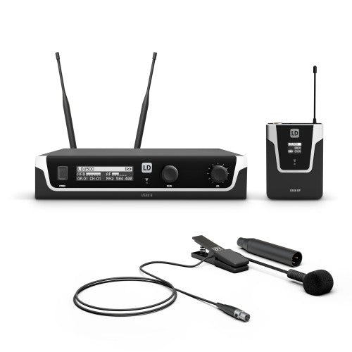 LD Systems U505 BPW Wireless Microphone System w/Bodypack and Brass Instrument Microphone (584–608 MHz)